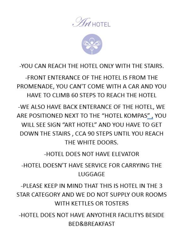 Art Hotel Ντουμπρόβνικ Εξωτερικό φωτογραφία
